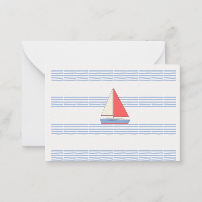 At Sea  Card (Front)