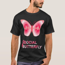 At Social Hashtag Butterfly