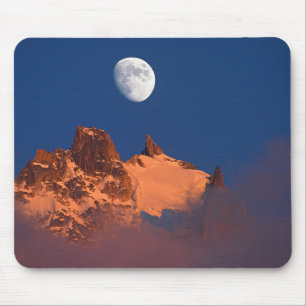 At Sunrise   Aiguille du Plan Chamonix, France Mouse Pad