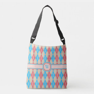 At the Beach Argyle All-Over-Print Bag