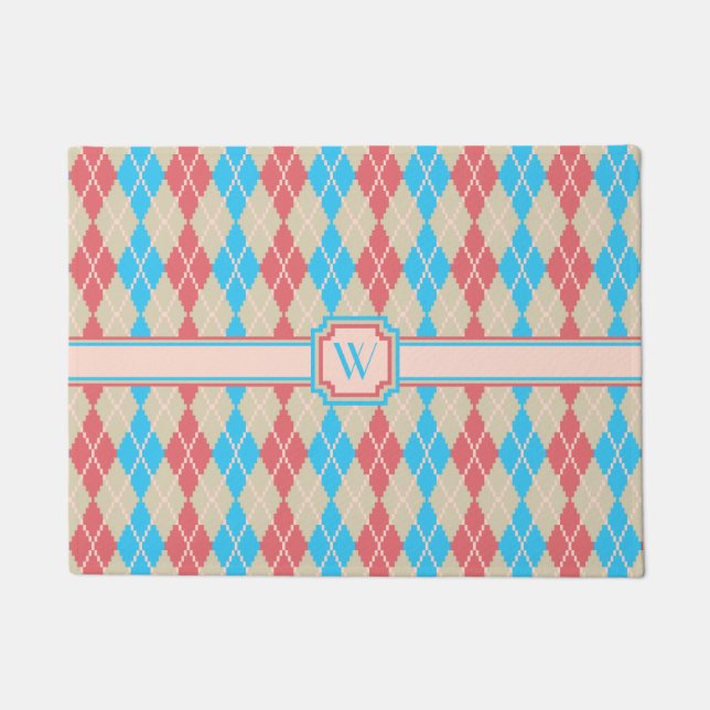At the Beach Argyle Doormat (Front)