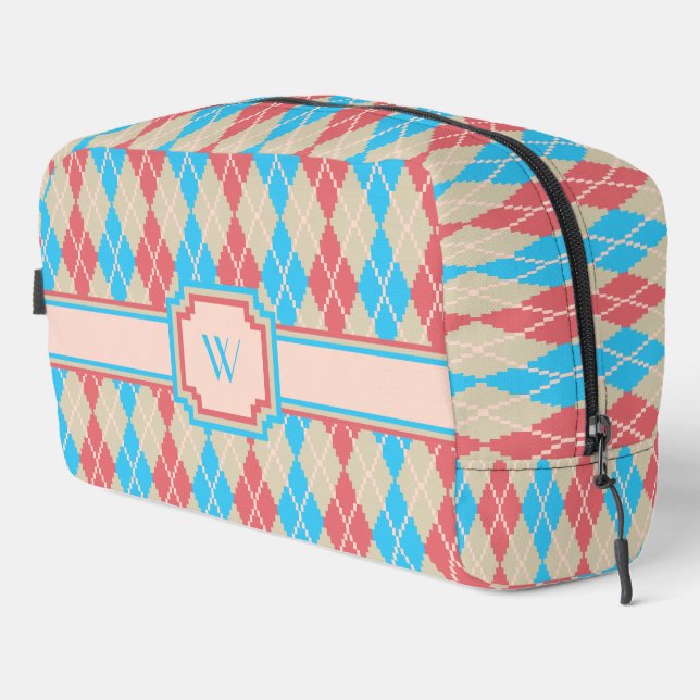 At the Beach Argyle Dopp Kit (Right Corner)