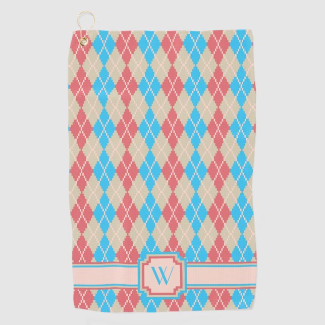 At the Beach Argyle Golf Towel (Front)