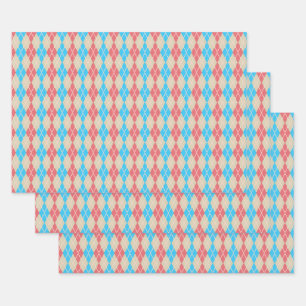 At the Beach Argyle Wrapping Paper Set