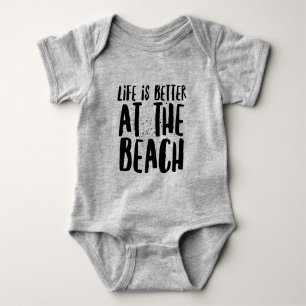 At The Beach Baby Bodysuit
