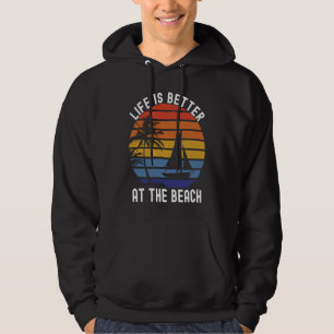at the Beach Beach Clothing Hoodie