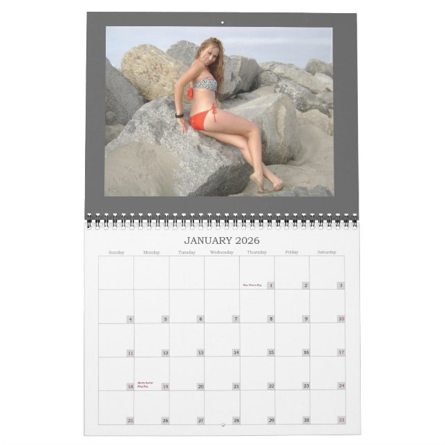 AT the Beach Calendar (Jan 2026)