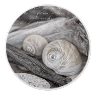At the beach ceramic knob