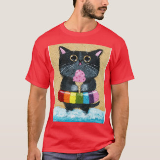 At The Beach Ice Cream T-Shirt