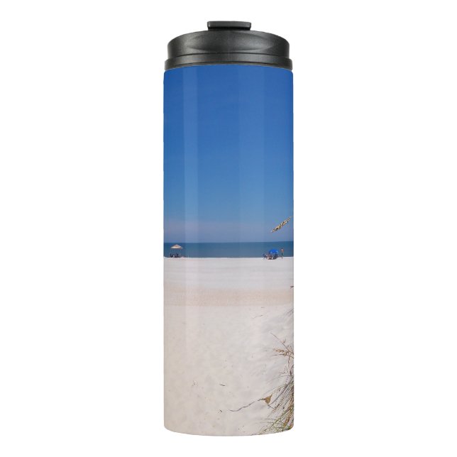 At the beach thermal tumbler (Front)