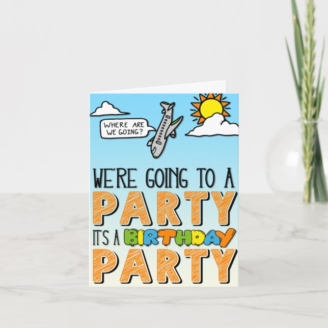 At the Bottom of Everything Birthday Card (Front)