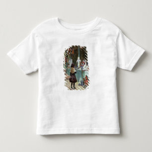At the Champs-Elysees Gardens, c.1897 (gouache on Toddler T-shirt