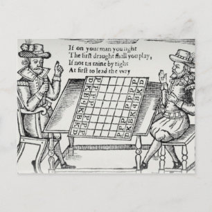 At the Chess Board Postcard