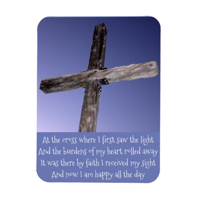 At The Cross Magnet (Vertical)