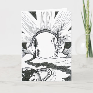 At the Dawn Greeting Card