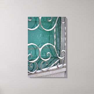 At the Door Canvas Print