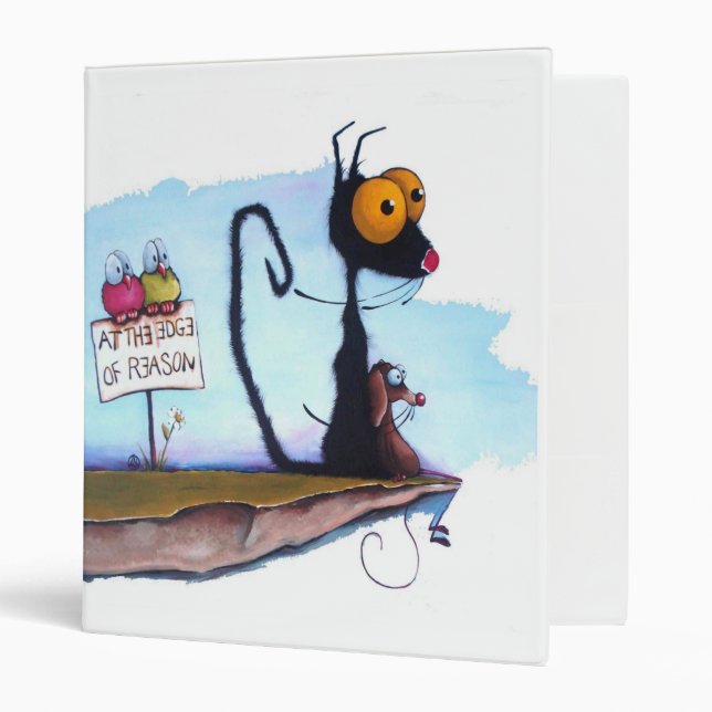 At the Edge of Reason Binder (Front/Inside)