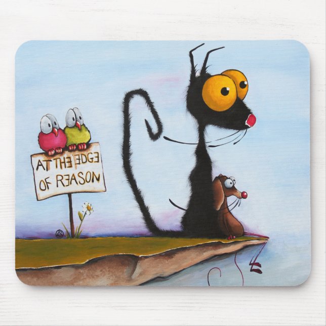 At the edge of reason mouse pad (Front)