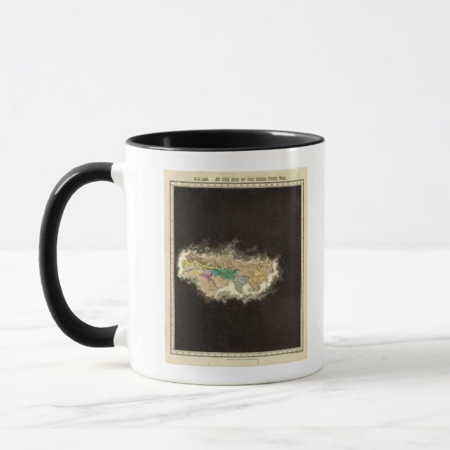At The End of The Third Punic War 146 BC Mug (Left)