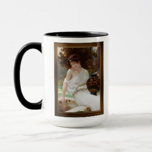 At The Fountain by Guillaume Seignac Mug