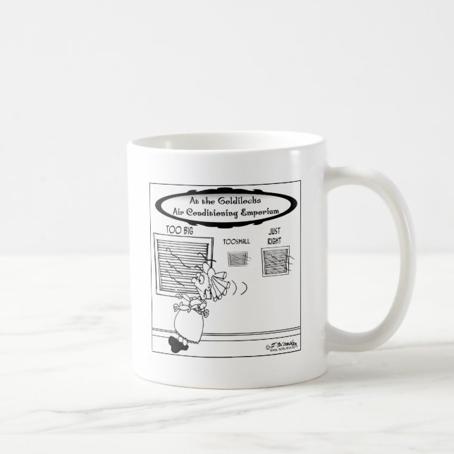 At the Goldilocks Air Conditioning Coffee Mug (Right)