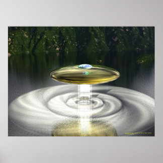At the Lake Poster