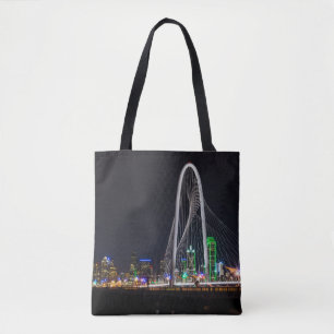 At The Margaret Hunt Hill Bridge Tote Bag