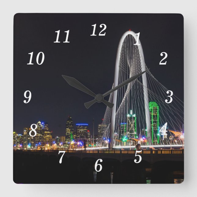 At The Margaret Hunt Hill Bridge Wall Clock (Front)