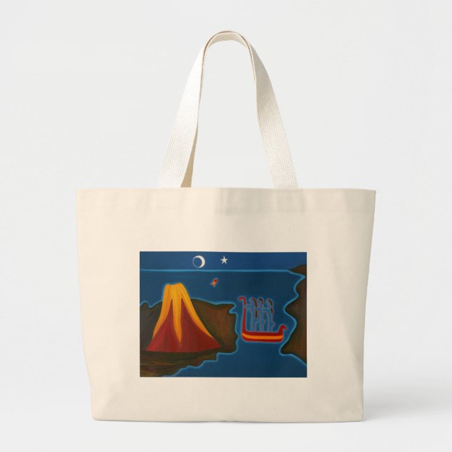 At the Messina Strait 2006 Large Tote Bag (Front)