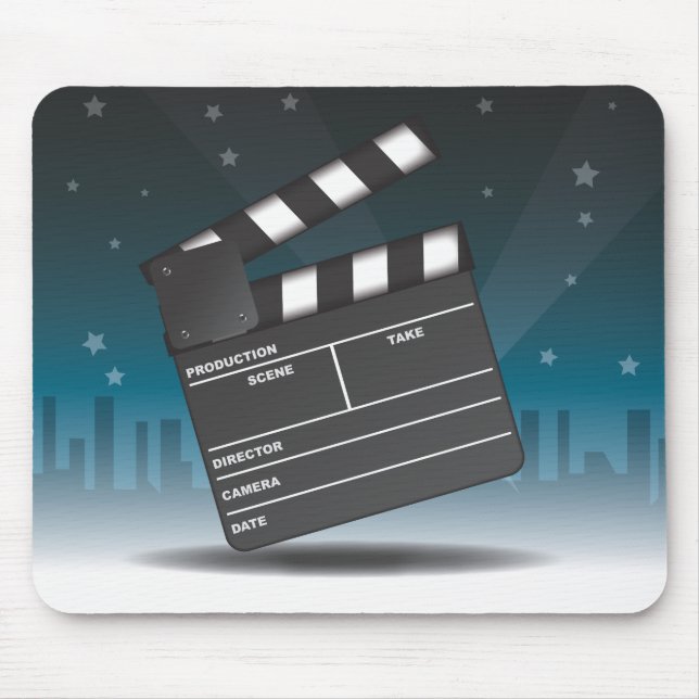 At The Movies Mouse Pad (Front)