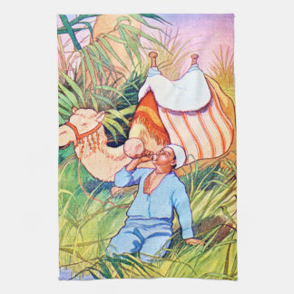 At The Oasis Kitchen Towel