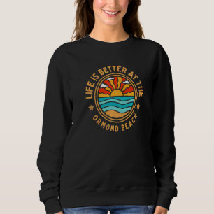 at the Ormond Beach Ocean Humour Sweatshirt