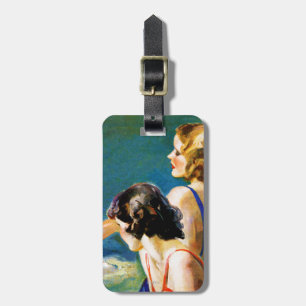 At the Pool Luggage Tag