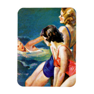 At the Pool Magnet