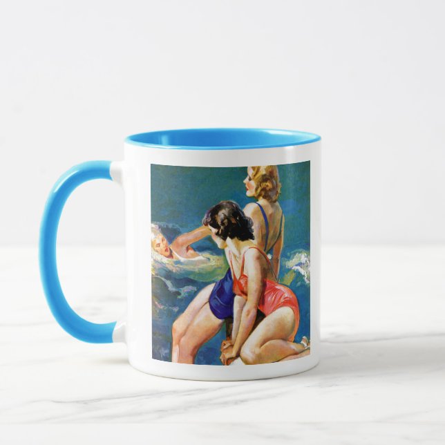 At the Pool Mug (Left)
