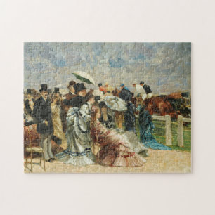 At the Races   Louis Abel-Truchet Jigsaw Puzzle