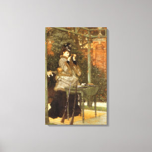 At the Rifle Range by James Tissot, Vintage Art Canvas Print
