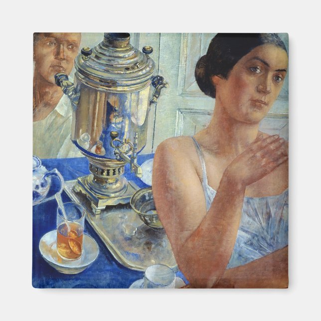 At the Samovar, 1926 Magnet (Front)
