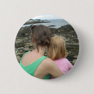 At the Sea 2 Inch Round Button