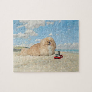 At the Seashore Jigsaw Puzzle
