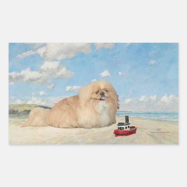 At the Seashore Sticker (Front)