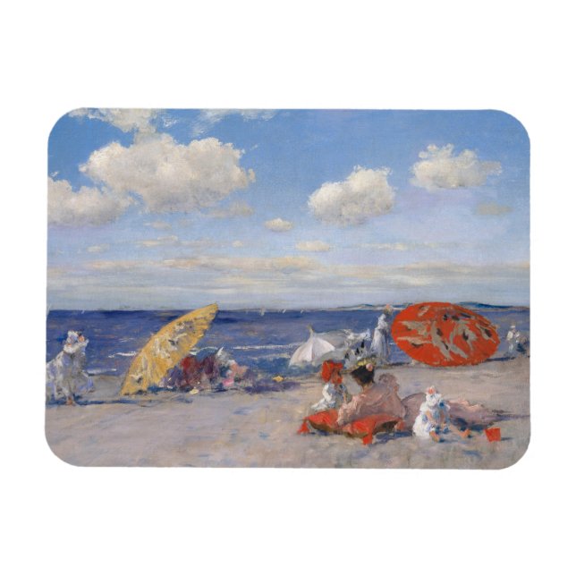 At the Seaside | c.1892 Magnet (Horizontal)