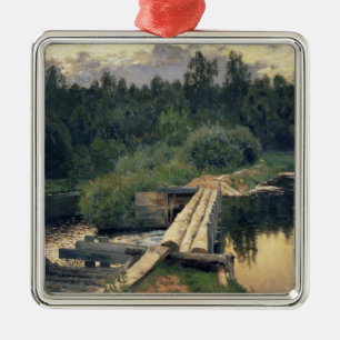 At the Shallow, 1892 Metal Ornament