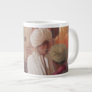 At the Temple Entrance 2012 Large Coffee Mug