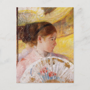 At the Theatre by Mary Cassatt Postcard