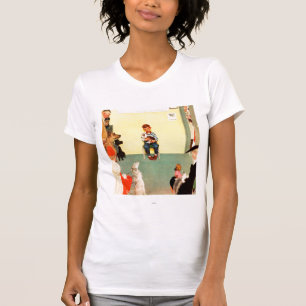 At The Vets by Norman Rockwell T-Shirt