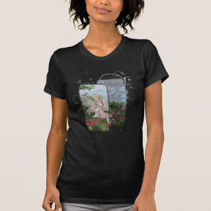 At the Waters Edge - Fairy & Flowers by the Water T-Shirt