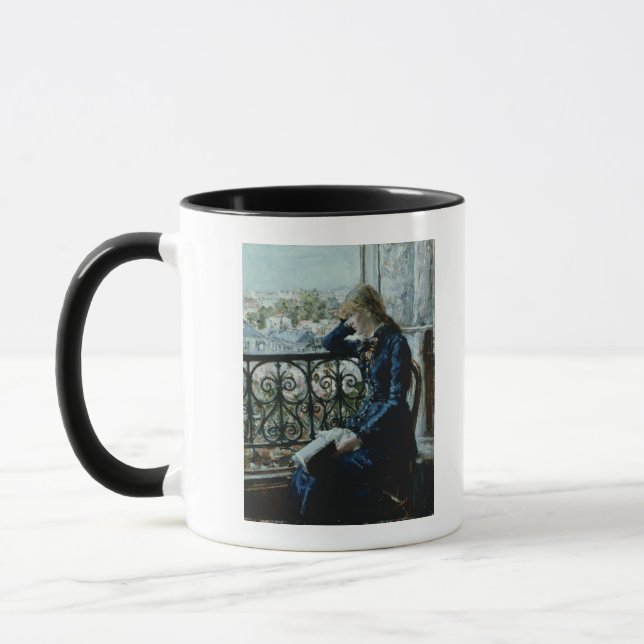 At the Window, 1881 Mug (Left)