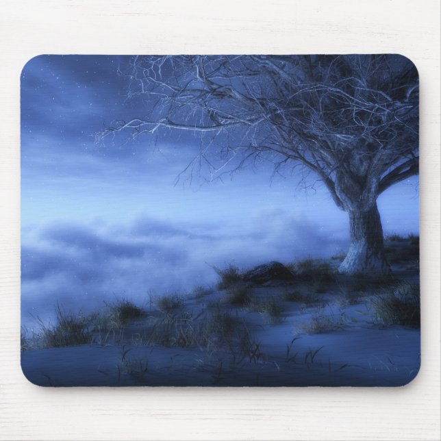 At World's Edge (Winter) Mousepad (Front)