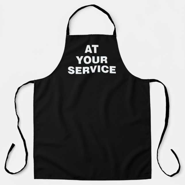 At Your Service Sous Chef  Apron (Front)